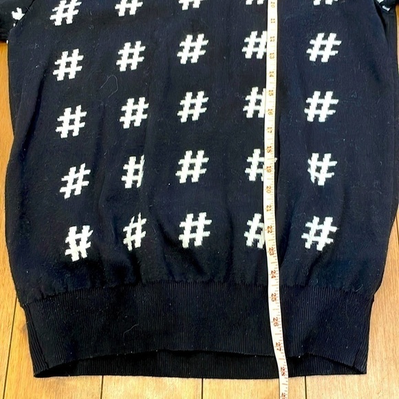 Men's Crew neck black hashtag #paid sweater Medium - Picture 6 of 6